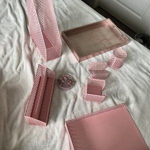 Blush, Pink Office organizers